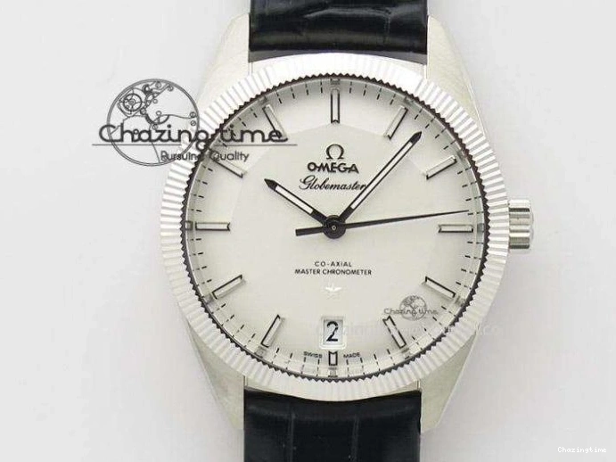 0402 De Ville Chronograph SS OMF 1:1 Best Edition Black Dial On SS Bracelet A Attractive 8150